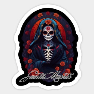 Santa Muerte 01 Sticker